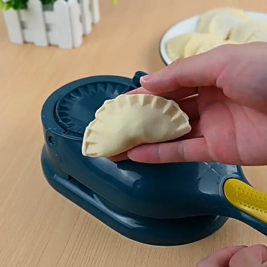 2-in-1 Samosa & Kachori Maker | Large Size Dumpling, Momos & Curry Puff Maker Press