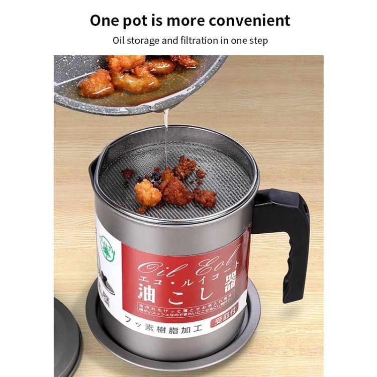 Oil Filter Pot Oil Strainer Pot Stainless Steel(1.7 litr)
