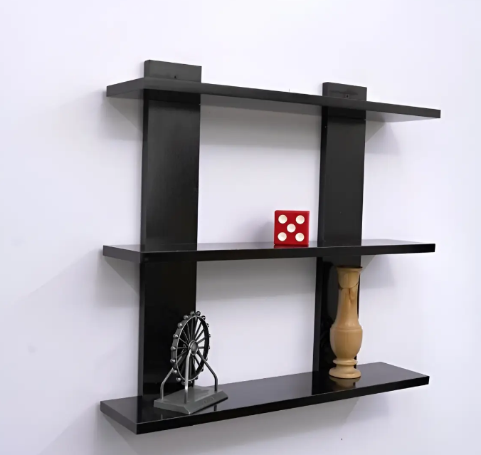 3 tier wall mounted rack storage rack ,home storage shelves wall decorative shelves