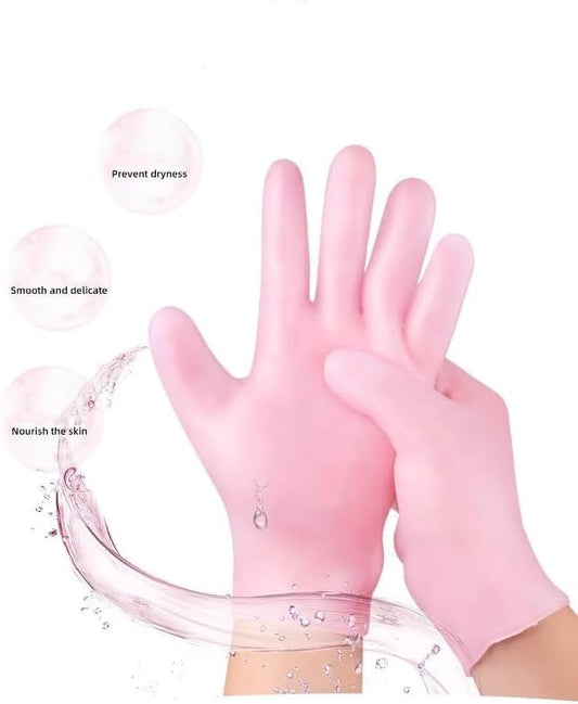 SILICON MOISTURIZING GLOVES