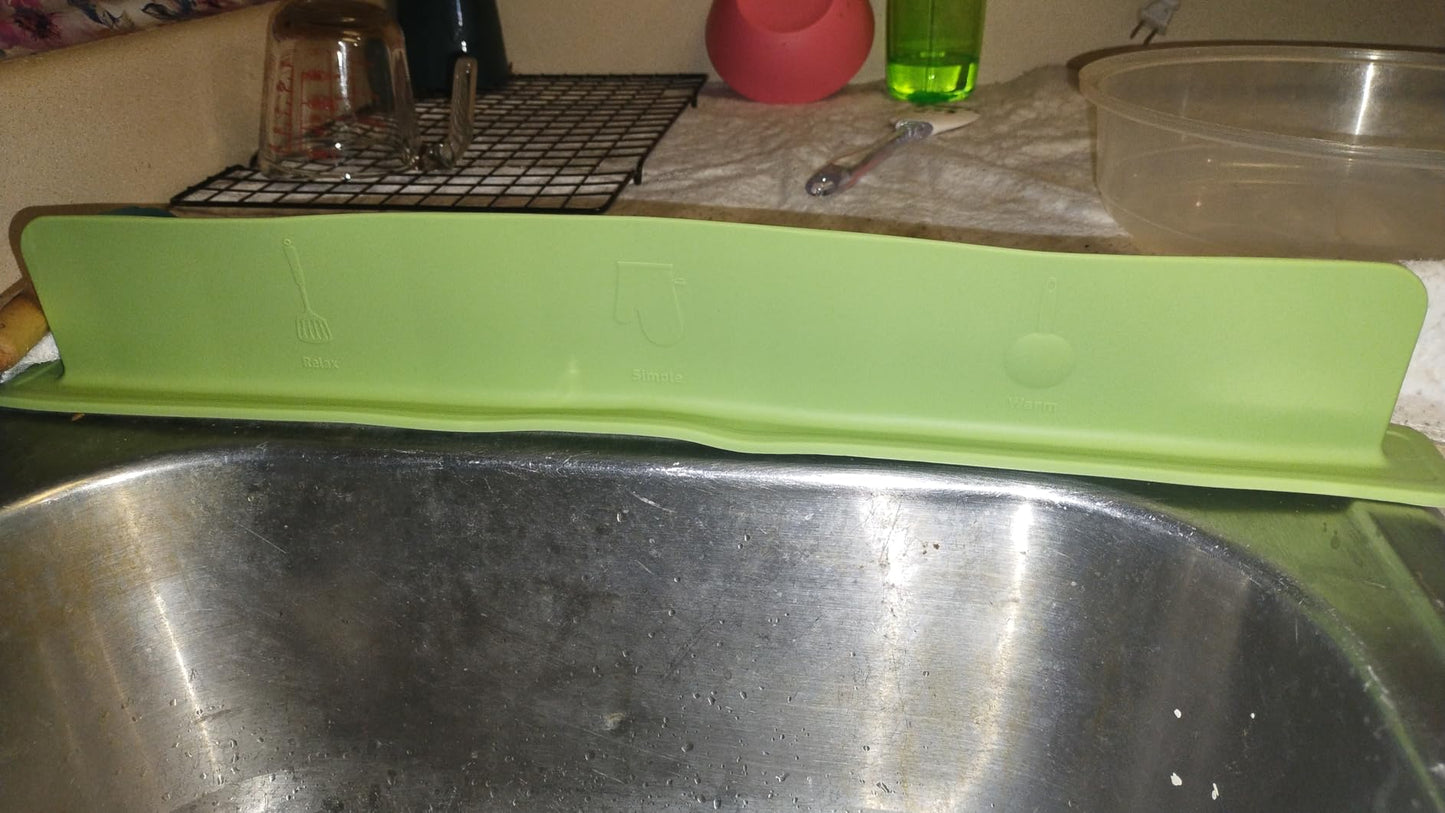 Stop Water Splashes & Keep Your Sink Area Dry — Instantly