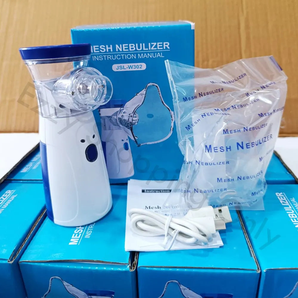Electric Mesh Portable Nebulizer Machine & Mask for Kids and Adults