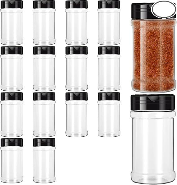 Airtight Kitchen 6 Storage Jars – Spice Jars, Candy Jar, Snack Containers.