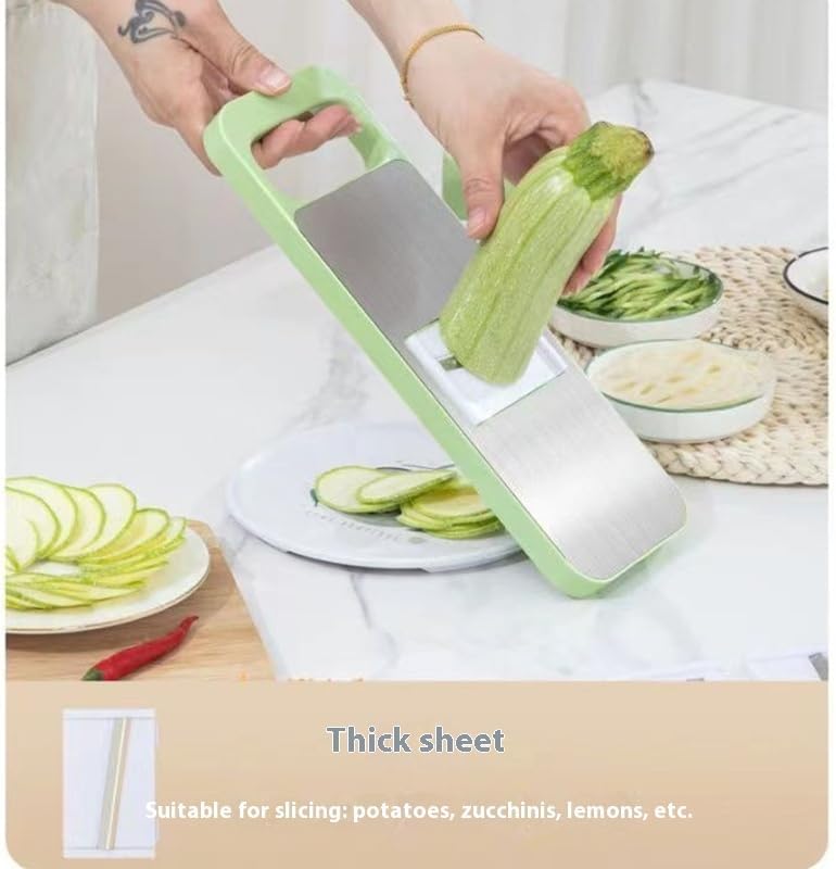 5 in 1 Vegetable Cutter, Universal Slicer, Onion Cutter with 5 Blades