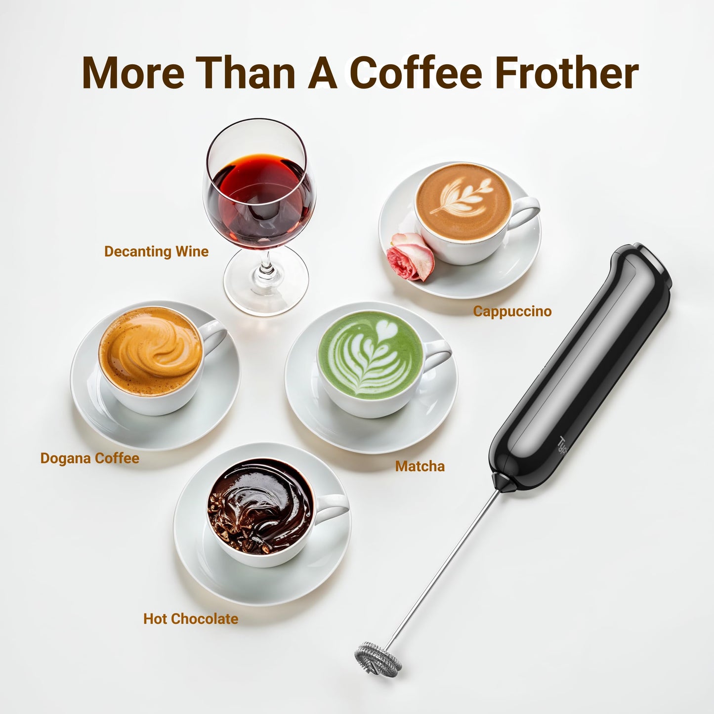 coffee beater rechargeable