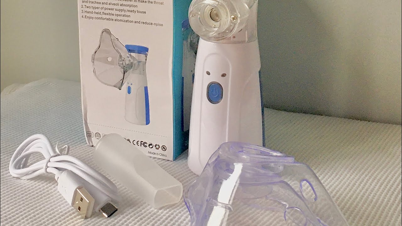 Electric Mesh Portable Nebulizer Machine & Mask for Kids and Adults
